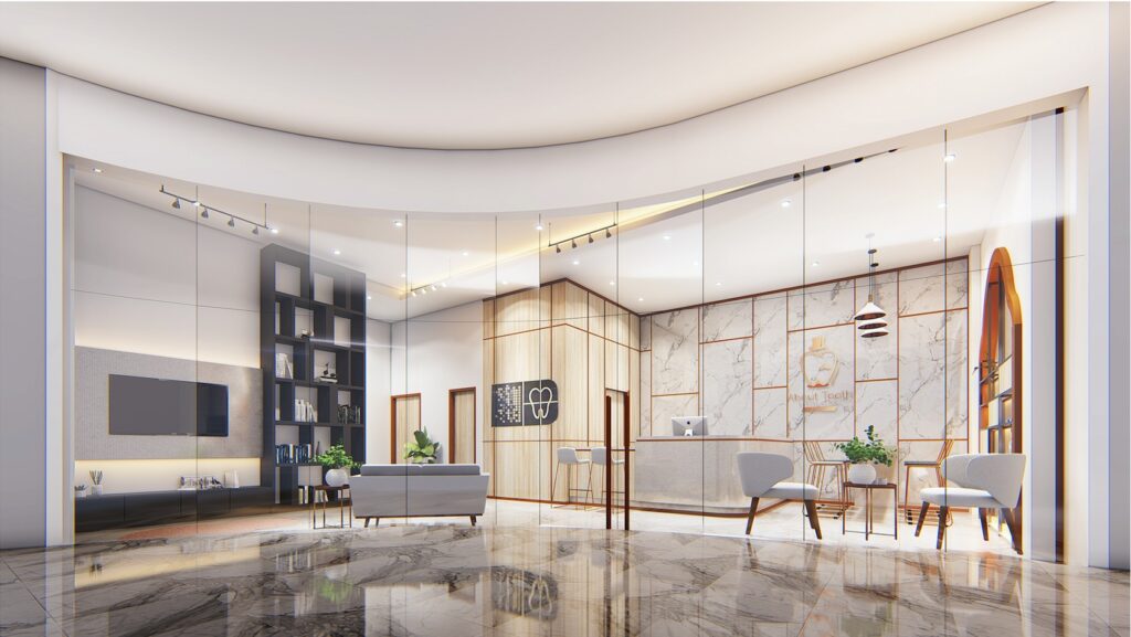 We offer a comfortable, modern dental clinic[:en]บรรยากาศภายในคลินิกทันตกรรม About Tooth Dental Clinic