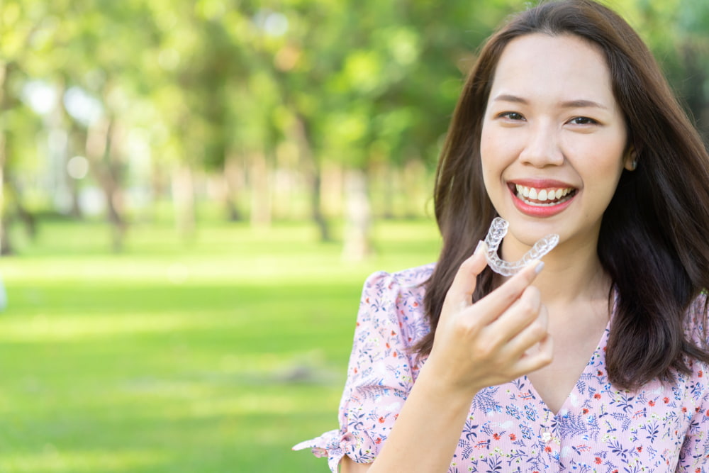 Invisalign is a popular choice for active people